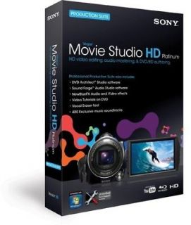 SONY Vegas Movie Studio HD Platinum 10 SNY MSPPMS1000​0