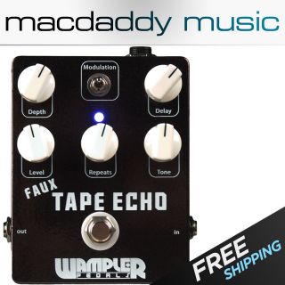 Wampler Pedals Faux Tape Echo digital delay NEW free US shipping