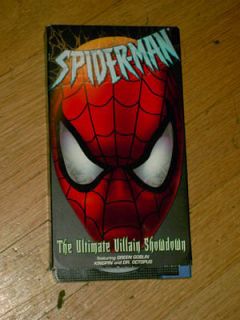 Spiderman Spider man the ultimate villain showdown