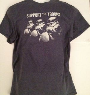   the Troops Star Wars funny humorous novelty shirt LARGE 
