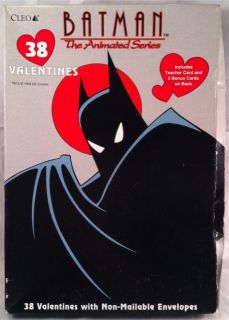 Batman The Animated Series 1994 Valentines New Old Stock