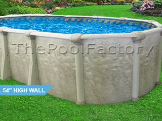 15x30x54 Oval Above Ground Swimming Pool DELUXE Accessory Package!