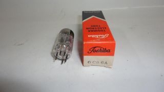 Vintage New Old Stock NOS Radio/TV Vacuum Tube  Toshiba 6CB6A