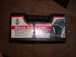 CABLE/SNOW TIRE CHAINS 13”1415, 1926 LAGRAND SIERRA CABLE LINK