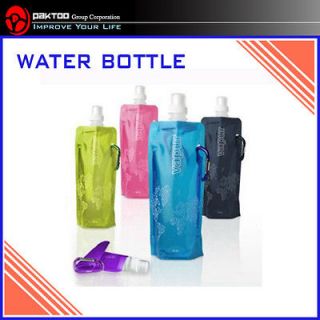   Folding bottle Foldable travel sports water bottles Collapsible kettle