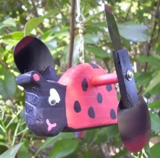 Ladybug Mini Whirligigs Whirly Gig Whirligig Windmill Yard Art Hand 