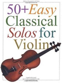 50 Plus Easy Classical Solos for Violin Music Sales Corporation 