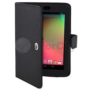 Google Asus Nexus 7 Inch Tablet Folio Leather Case Magnetic Cover 