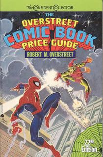 OVERSTREET Comic Book Price Guide #22 1992 Softcover Spider man 