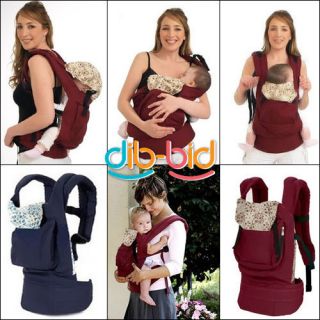 Adjustable Comfort Infant Baby Carrier Newborn Kid Sling Wrap Rider 