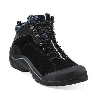   Womens Muckers Terrain Outdoor Hiking Boots Black/Light Blue 61505