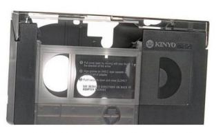 Kinyo Vc600 VHS C Tape Cassette to vhs vcr Adapter New