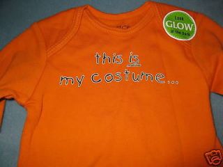   Creepers LS Halloween This is my Costume Shower Gift Preemie NWT