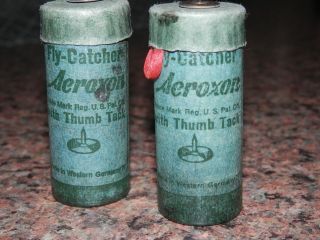 Vintage Aeroxon Fly Catchers   2 Catchers   New In Containers