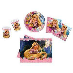 Disney Tangled Birthday Party Set 4 10 Cups Plates Napkins Table Cover