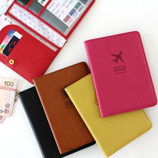 Passport Cover Case Wallet Monopoly Mini Journey No Skimming Ver.2