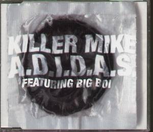 KILLER MIKE adidas CD 1 track clean edit promo (sampcs12755) european 