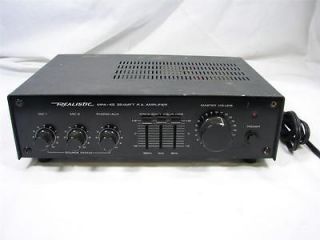 Radio Shack Realistic MPA 45 PA Amplifier 35 watts w priority 70 volt 