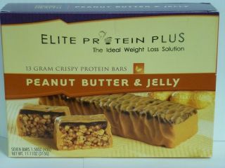 Ideal Weight Loss Peanut Butter & Jelly Crispy Protein Bars