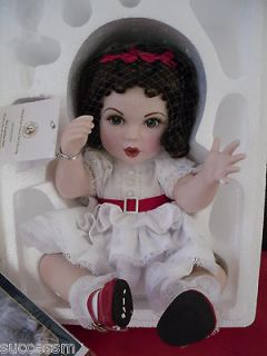 Franklin Mint Gone With The Wind Scarlett Baby Doll Porcelain MIB 