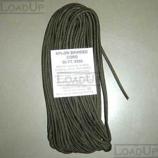 550 PARACORD parachute cord Mil Spec Type III 7 Strand OLIVE