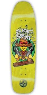   Eric Nash DOUGHBOY BANDITO Skateboard YELLOW w/Lance Mountain Art