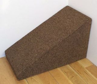16 tall x 14 wide wooden Dog ramp, Pet steps. Carpeted. USA made
