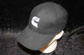 cummins dodge ball cap hat new truck black solid velcro one size gift 