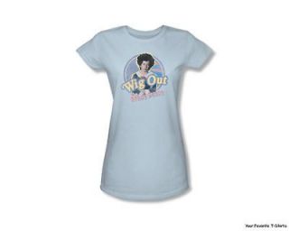Officially Licensed Brady Bunch Wig Out Junior Shirt S XL