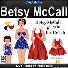 Betsy McCall Paper Doll 10 Year Collection 1951 1961 CD Vintage Cut 