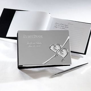 Lenox True Love Wedding Ceremony / Reception Guest Book and Pen Set