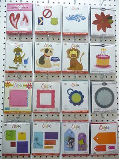 Sizzix Originals Dies Cards Frames Shapes Phrases Tags