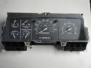  1993 FORD F150 F250 BRONCO AT SPEEDOMETER INSTRUMENT CLUSTER W/ TACH