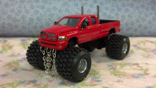   Custom Lifted DODGE RAM 2500, TRICKED OUT & SWEET, Farm Toy Truck Ertl