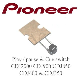 PIONEER CDJ2000 CDJ900 CDJ400 PLAY PAUSE CUE SWITCH UK STOCK CDJ 400 