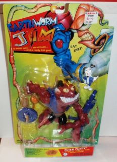 Earthworm Jim PETER PUPPY Action Figure New Mosc Re:Play 2002