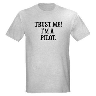 TRUST ME IM A PILOT AIRPLANE PLANE CESSNA PIPER CUB T SHIRT