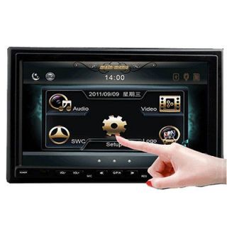  Din 7 Car DVD Player Touch Screen Radio Ipod TV Bluetooth Mp3 Stereo