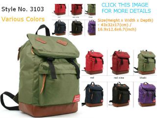 Supreme zipper pocket Poly backpack bags travel bag hiking pack 