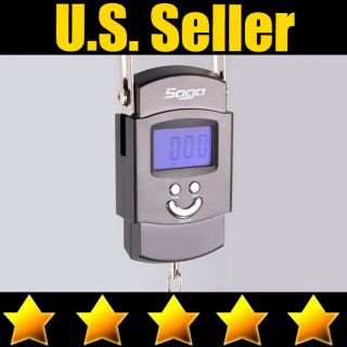   /50 KG x 20G 1 OZ DIGITAL TRAVEL PORTABLE HANGING LUGGAGE SCALE W/LCD