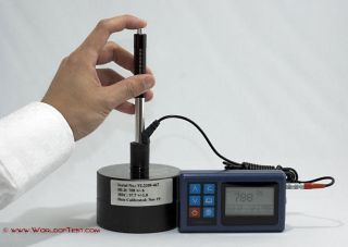 Portable Digital Leeb Hardness Tester Rebound Measurement Rockwell 