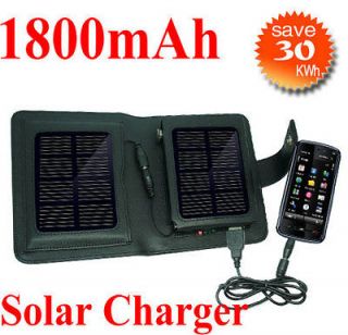USB SOLAR Power Portable BATTERY CHARGER For iPhone 5 Samsung Galaxy 
