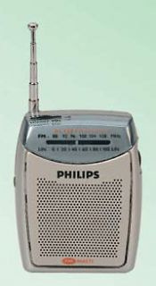 NEW** PHILIPS RL120 Portable Pocket Compact FM Radio