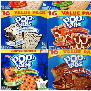 KELLOGGS POP TART TOASTER PASTRIES EVERY FLAVOR 16 COUNT FRESH 