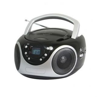 Supersonic SC 507 Portable /CD Player with AM/FM Radio  Black