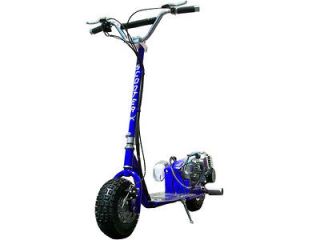 ScooterX Dirt Dog 49cc Blue Gas Powered Standing Motorized Scooter
