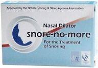 Snore no More metal nasal dilator SnoreNoMore Snore No