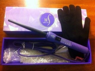   professional Baby curls clipless curling iron wand 9 18mm w/glove