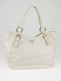 prada white handbag