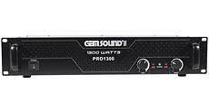 Gemsound PRO 1300 1300W Professional/Pro Audio DJ Power Amplifier/Amp 